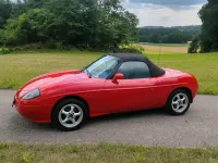 Gebraucht Fiat Barchetta 131 PS (96 kW) 1997 Rot Cabrio