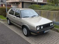 Gebraucht VW Golf II GTD 69 PS (50 kW) 1989 Gold Kleinwagen