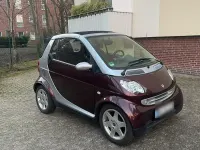 Usata Smart ForTwo Cabrio 61 CV (44 kW) 2006 Rosso Cabrio