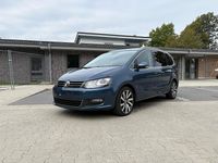 Gebraucht VW Sharan Allstar 150 PS (110 kW) 2016 Blau Van / Kleinbus