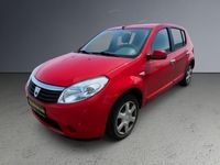 Gebraucht Dacia Sandero Lauréate 87 PS (63 kW) 2009 Rot Limousine