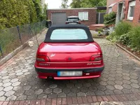 Gebraucht Peugeot 306 Cabriolet 101 PS (74 kW) 1995 Rot Cabrio