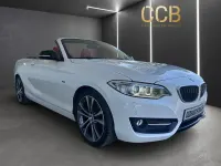 Gebraucht BMW 220 Sport Line 190 PS (139 kW) 2015 Weiß Cabrio