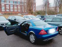 Gebraucht Mercedes SLK200 136 PS (100 kW) 1999 Blau Cabrio