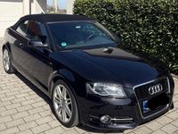 Gebraucht Audi A3 Cabriolet S-Line 125 PS (91 kW) 2012 Schwarz Cabrio