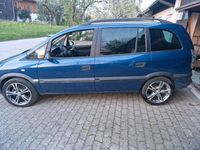 Gebraucht Opel Zafira 147 PS (108 kW) 2002 Blau Van / Kleinbus