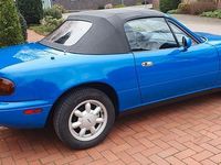 Gebraucht Mazda MX5 116 PS (85 kW) 1990 Blau Cabrio