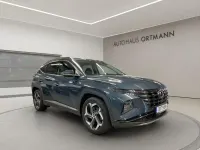 Gebraucht Hyundai Tucson Turbo 150 PS (110 kW) 2021 Teal blue / met SUV