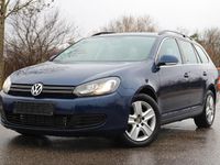 Gebraucht VW Golf VI Comfortline 105 PS (77 kW) 2010 Blau Kleinwagen