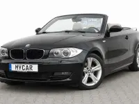 Gebraucht BMW 120 Cabriolet Sport Line 170 PS (125 kW) 2008 Schwarz Cabrio
