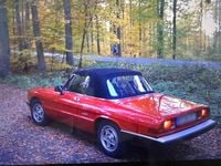 Gebraucht Alfa Romeo Spider 115 PS (84 kW) 1989 Rot Cabrio