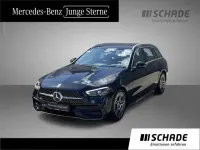 Gebraucht Mercedes C200 AMG line Plus 205 PS (150 kW) 2025 Metalliclack obsidianschwarz Limousine