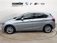 Gebraucht BMW 218 Active Tourer Advantage 136 PS (100 kW) 2015 Silber Van / Kleinbus