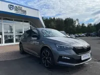 Gebraucht Skoda Scala Monte Carlo 110 PS (80 kW) 2023 Graphitegrau metallic (metallic) Kleinwagen