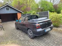 Gebraucht VW Golf 101 PS (74 kW) 2000 Schwarz Cabrio