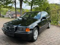 Brugt BMW 316 Compact 105 HK (77 kW) 2000 Sort Hatchback