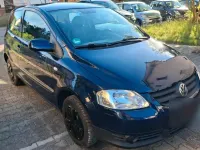 Gebraucht VW Fox 60 PS (44 kW) 2007 Blau Kleinwagen