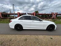 Gebraucht Mercedes C250 AMG line 211 PS (155 kW) 2016 Weiß Limousine