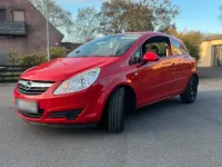 Używany Opel Corsa 80 KM (58 kW) 2007 Czerwony Hatchback