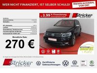 Gebraucht VW Tiguan Allspace R-line 200 PS (147 kW) 2021 Deep black perleffekt (metallic) SUV
