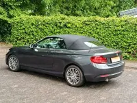 Gebraucht BMW 218 Luxury Line 136 PS (100 kW) 2019 Grau Cabrio