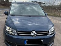 Gebraucht VW Sharan Ocean 150 PS (110 kW) 2015 Blau Van / Kleinbus