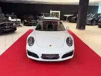 Gebraucht Porsche 911 Targa 4S 420 PS (308 kW) 2018 Carraraweißmetallic (metallic) Cabrio