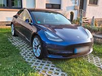 Second-hand Tesla Model 3 Performance 377 kW (513 CP) 2019 Albastru Berlinǎ