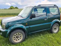 Gebraucht Suzuki Jimny 80 PS (58 kW) 2001 Grün SUV