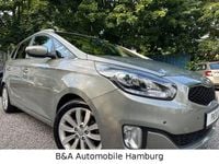 Gebraucht Kia Carens Edition 7 118 PS (86 kW) 2014 (k3y) celestial silver Van / Kleinbus