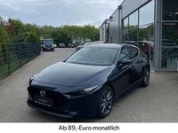 Gebraucht Mazda 3 150 PS (110 kW) 2022 Deep crystal blue Limousine