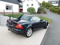 Gebraucht Mercedes SLK200 136 PS (100 kW) 1997 Schwarz Cabrio