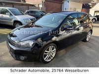 Gebraucht VW Golf VI Team 105 PS (77 kW) 2011 Schwarz Kleinwagen