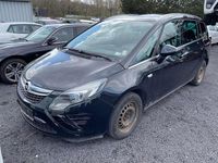 Gebraucht Opel Zafira Tourer Edition 110 PS (80 kW) 2012 Karbonschw graphitschw midnigh Van / Kleinbus