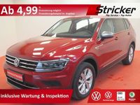 gebraucht VW Tiguan Allspace °°Highl. 2.0TDI DSG 4M 424,-ohne Anzahlung AHK Pa