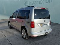 Gebraucht VW Caddy Comfortline 131 PS (96 kW) 2020 Silber Van / Kleinbus