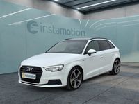Gebraucht Audi A3 Sportback S-Line 150 PS (110 kW) 2019 Weiß Kleinwagen