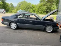 Gebraucht Mercedes 230 1988 Blau Coupé