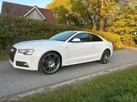Second-hand Audi A5 S-Line 211 CP (155 kW) 2012 Alb Coupe