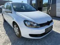 Gebraucht VW Golf VI Trendline 80 PS (58 kW) 2009 Weiß Kleinwagen