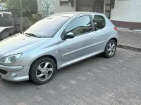 Gebraucht Peugeot 206 109 PS (80 kW) 2004 Silber Kleinwagen