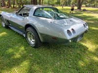 Gebraucht Chevrolet Corvette C3 185 PS (136 kW) 1978 Silber Cabrio