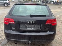 Gebraucht Audi A3 Attraction 140 PS (102 kW) 2010 Schwarz Kleinwagen