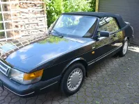 Brugt Saab 900 Cabriolet 126 HK (92 kW) 1990 Sort Cabriolet