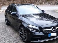 gebraucht Mercedes C400 4M AMG-Line PANO MultiBeam Garantie