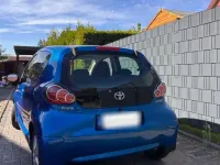 Gebraucht Toyota Aygo 68 PS (50 kW) 2009 Blau Kleinwagen