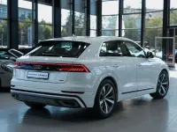 Gebraucht Audi Q8 S-Line 340 PS (250 kW) 2022 Weiß SUV