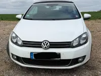 Gebraucht VW Golf Cabriolet Life 105 PS (77 kW) 2014 Weiß Cabrio