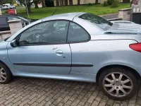 Gebraucht Peugeot 206 CC 136 PS (100 kW) 2001 Silber Cabrio