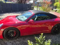 Brugt Porsche 991 430 HK (316 kW) 2015 Rød Cabriolet